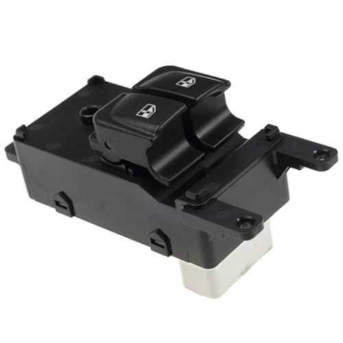Bouton 93570-1J500 Hyundai i20 commande de lève-vitre conducteur noir pour modèles 2007-2015