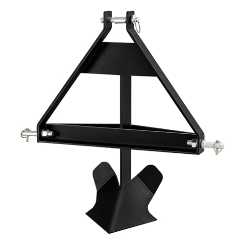 3 Point Quick Hitch Tractors Middle Buster for Category 1 Heavy Duty Steel Furrowing Plow Types B