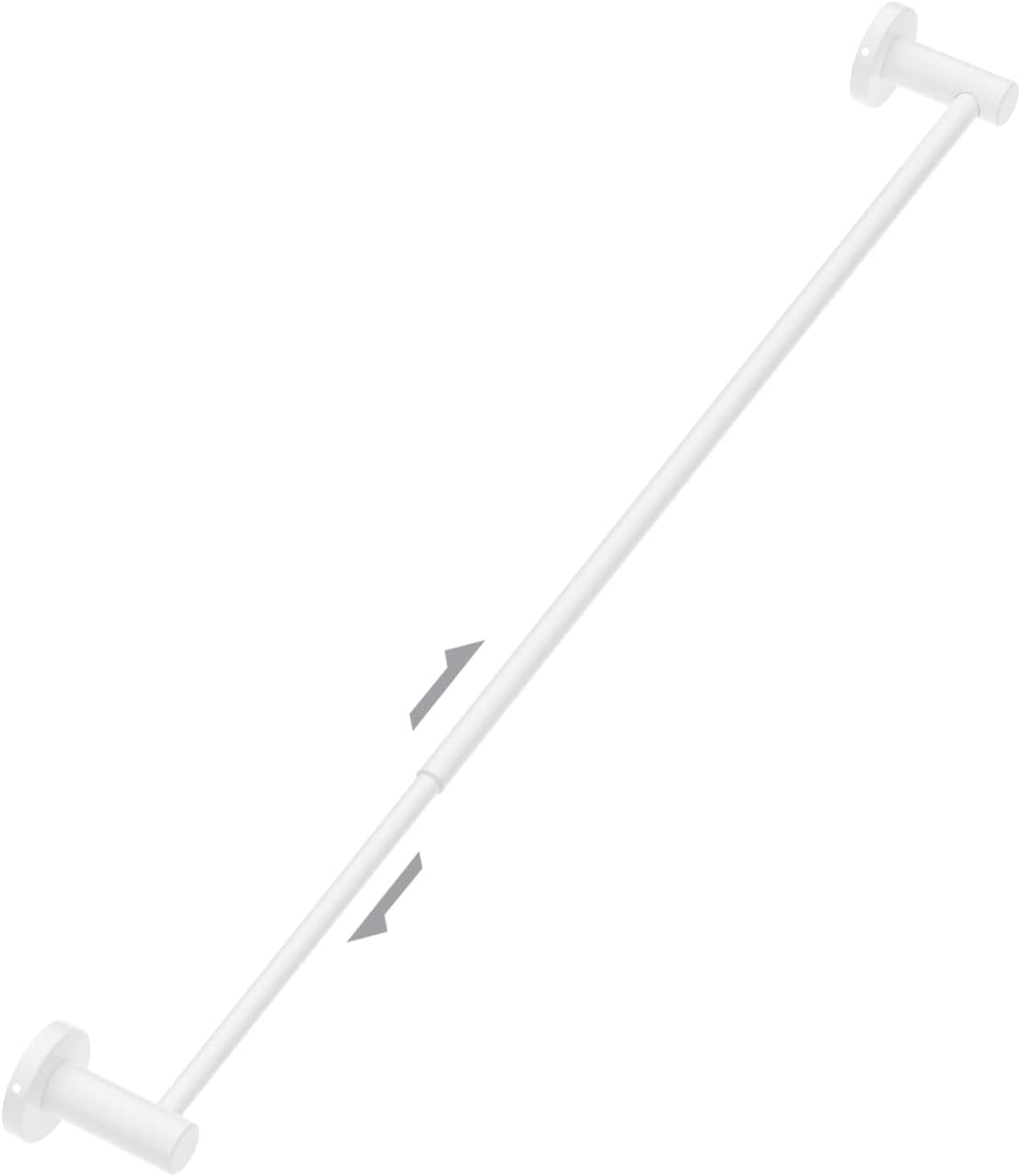 Adjustable 23.6 to 42 Inch Single Bath Towel Bar, ZUEXT Oil