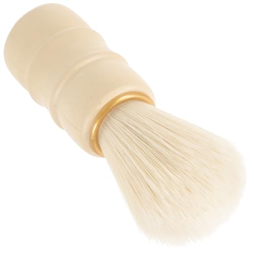 MAGICLULU Rasierpinsel und Bartbürste für Männer mit Weichen Borsten Flachem Stand Mehrzweck Bartpflegezubehör für Gesichtsreinigung und Rasur