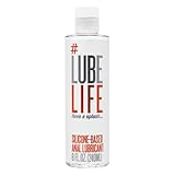 Lube Life Silicone-Based Lubricant, Water Resistant, Thick Silicone Lube for Men, Women and Couples, 8 Fl Oz