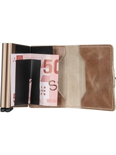 Secrid Twinwallet Vintage Taupe Wallet, taupe, 10,2 x 7 x 2,5 cm, Modern4