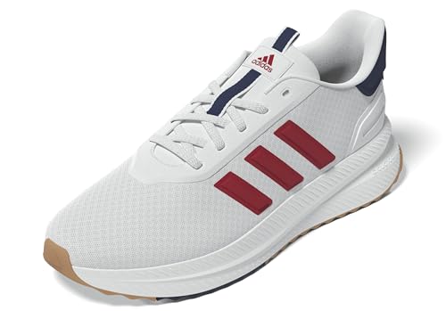 adidas Hombre X_PLR Path Shoes, FTWR White/Better Scarlet/Dark Blue, 42 2/3 EU