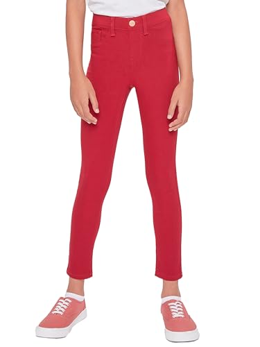 YMI Jeans Girls' Stretch Skinny School Color Pants
