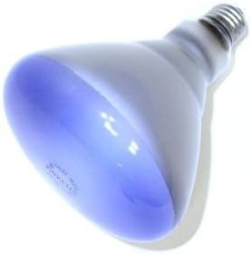 Sylvania 75BR40/FL/DAY/1/6/RP Light Bulb, 75W BR40 Blue Shade Halogen Flood