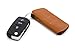 Bellroy Key Cover Plus (Slim Leather Key Organizer, Minimalist Bifold Design With Magnetic Closure, Holds 4-8 Keys) - Caramel