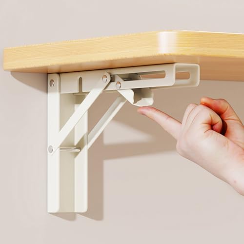 Bureau mural pliable 40x20 cm pour petits espaces et ordinateur - 6