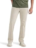 Picture of Lee Men's Flat Front Slim Straight Pant, City Beige, 32W x 32L