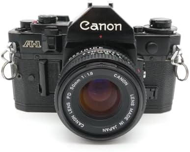 Kit d'appareil photo reflex argentique Canon A-1 avec
