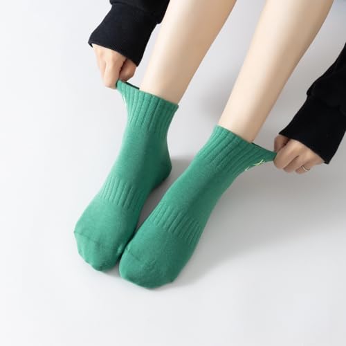 Cute Pilates Socks with Grips for Women Cute Grippy Socks for Yoga Dance Work out - 3 Pairs3