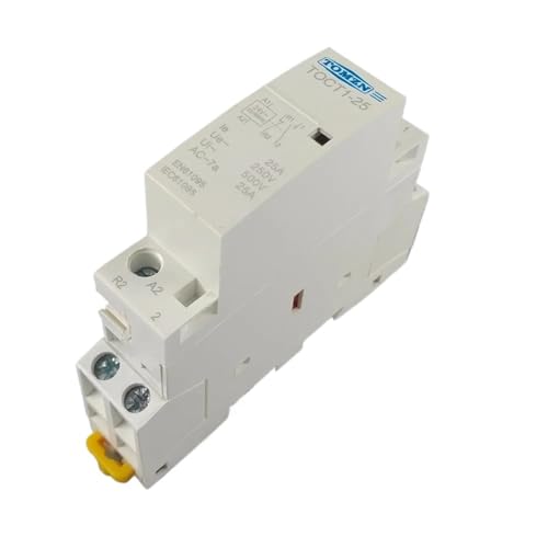 Contacteur modulaire 2P 25A 24V haute endurance pour rail Din T1