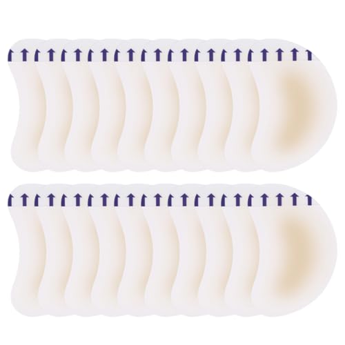 20 Piezas Ápitos para Ampollas, Parche para Ampollas en los Pies, Vendas de Gel Blíster para Pies, Blíster Cuñas para Talón, Parche para los Pies, Dedos de los Pies, Talones, Protección del Talón