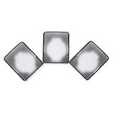 UPKOCH 3 Pezzi Protezione per Serratura Porta Copertura Nera Opaca Antibloccaggio Sicurezza per Camerette e Soggiorni Dispositivo Facile da Sbloccare per Tutte le Maniglie