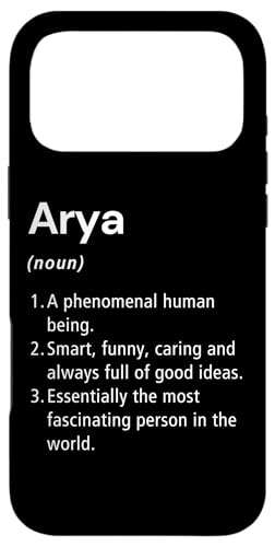 Arya ���O�̒�` �ʔ������� �X�}�z�P�[�X iPhone 17 Pro Max �p
