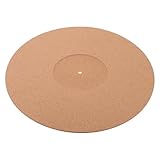 FRCOLOR Vinyl Plattentellerauflage aus Kork Antistatische Schallplattenmatte für Plattenspieler Φ...