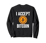 Photo Gallery accetto bitcoin funny btc coin crypto currency trader felpa Photo Gallery accetto bitcoin funny btc coin crypto currency trader felpa