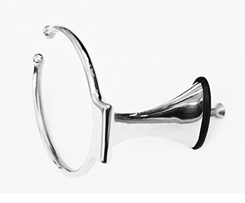 Marine Grade Stainless Single Ring Cup Drink Holder - Open Design - with Screw