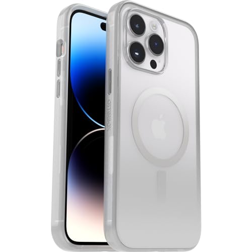Image of OtterBox Clear Case Series with MagSafe for iPhone 14 Pro Max, Shockproof, Drop Proof, Ultra-Slim, Protective Case, 2X Tested to Military Standard, Gallant, 77-89517