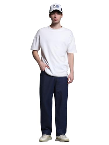 Image of Jack & Jones Men's Loose Fit Jeans | High Rise | Jeans for Men
