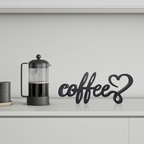 Coffee-Wooden-Bar-Decor-Sign-Farmhouse-Coffee-Accessories-Rustic-Wood-Coffee-Table-Sign-Kitchen-Plaque-94-X42-Wood-Plaque-With-Stand-Gift-For-Home-Kitchen-Tabletop-DecorBlack Coffee Wooden Bar Decor Sign Farmhouse Coffee Accessories Rustic Wood Coffee Table Sign Kitchen Plaque 94 X42 Wood Plaque With Stand Gift For Home Kitchen Tabletop DecorBlack