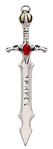 Collier Épée de Jotun fantastique à porter en soirée gothique