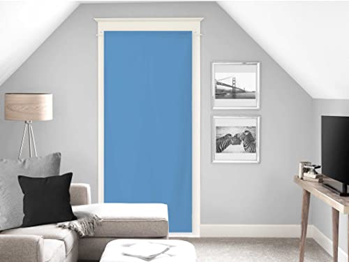 Soleil d 'Ocre 046552 Dolly Brise Bise 70 x 200 cm Polyester Blue, W 27.6" x L 78.7" (1 Panels)