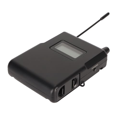 Receptor Bodypack Inalámbrico Diyeeni 863-865MHz para ANLEON S2R con Pantalla LCD y Antena de 1/4 de Longitud de Onda miniatura 3