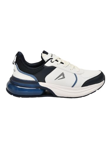 Image of Impakto Flex Onyx Men Casual Sneaker Classic Rounded to Pampering Cushioned Extra Comfort Lace-Up