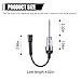 UHANBUT Inline Spark Plug Tester, Straight Boot Small Engine Spark Tester Tool, Plug-in Armature Diagnostic Detector, Ignition Coil Testers for Automotive, Internal/External Engines, Lawnmower (2PCS)