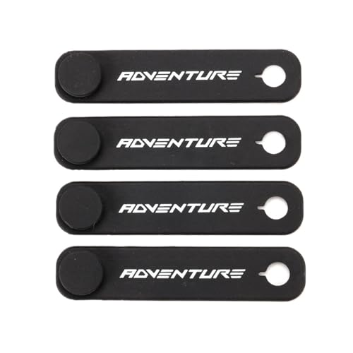 Compatible with 1290 1190 1090 1050 790 890 990 250 390 Adventure Auper Adv R S T Motorcycle Fixing Tie Rubber Bandage Accessories(1,Black)