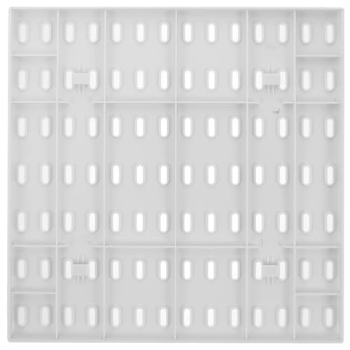 Estante de tablero perforado PLAFOPE de facil instalacion con diseno moderno blanco
