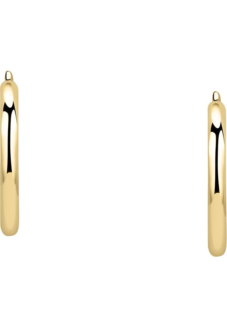 CHRIST Damen-Creolen 585er Gelbgold One Size 88754654