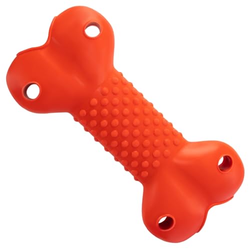 FANCY PETS Giocattolo Osso per Cani con Snack - Gioco Cane da Riempire - Gioco da Masticare per Cani - Osso in Gomma per Cani da Riempire - Masticativi per Cuccioli, Cani di Piccola e Media Taglia