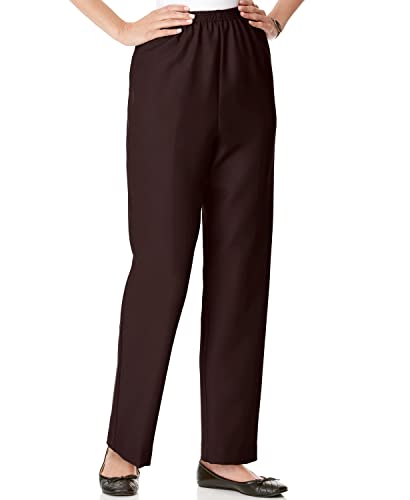 Alfred Dunner Classics Elastic Waist Pants