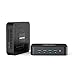 MINIS FORUM Mini PC sin Ventilador 8GB DDR4 128GB SSD Pentium N5030 Processor (up to 3.1GHz) Mini Computer 4X USB 3.0 Ports 2X RJ45 Digital Mic 4K HDMI/DP Dual Band WiFi BT 5.0
