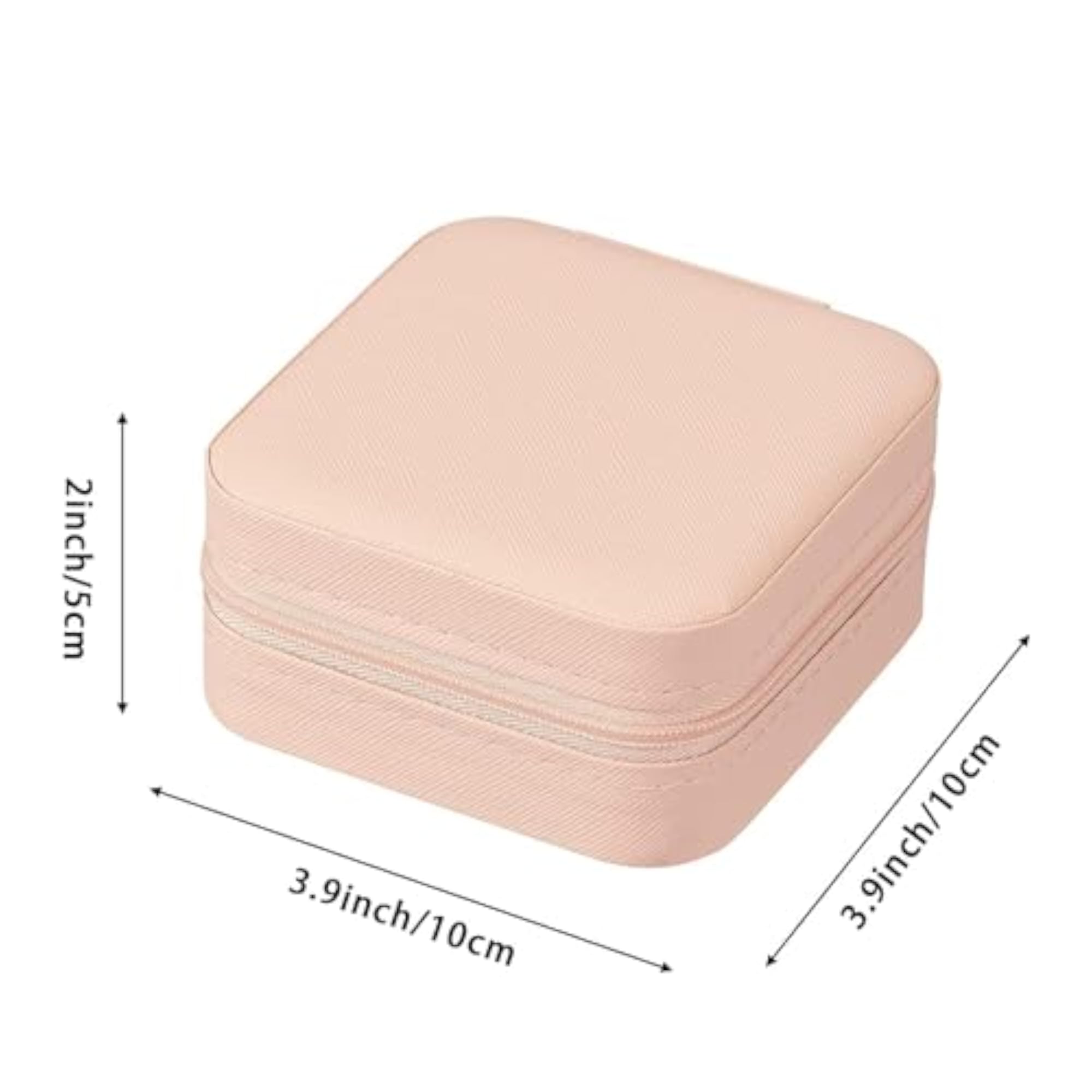 Mini PU Leather Jewelry Organizer Box for Travel