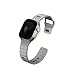 UNIQ Stride FKM Cinturino in gomma compatibile con Apple Watch 49 mm (grigio) immagine
