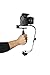 The Official Roxant Pro Video Camera Stabilizer Limited Edition (Midnight Black) with Low Profile Handle for GoPro, Smartphone, Canon, Nikon - or Any Camera up to 2.1 lbs. - Comes with Phone Clamp.