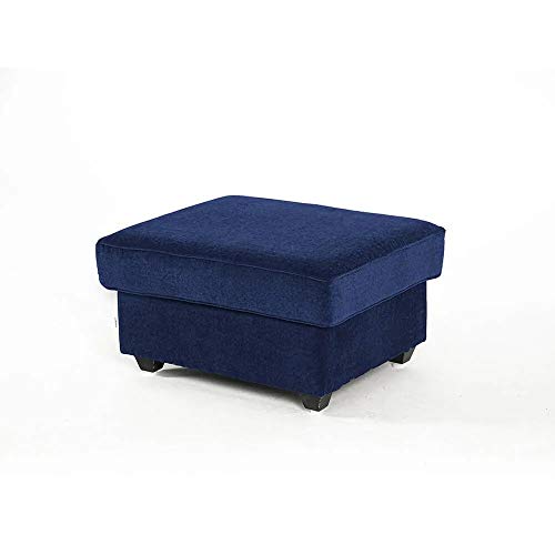 Image of Wakefit Napper Ottoman (Fabric, Cobalt Blue)