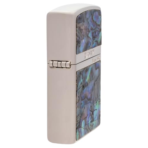 Encendedor Zippo Windproof Bronce Vintage Plateado miniatura 3
