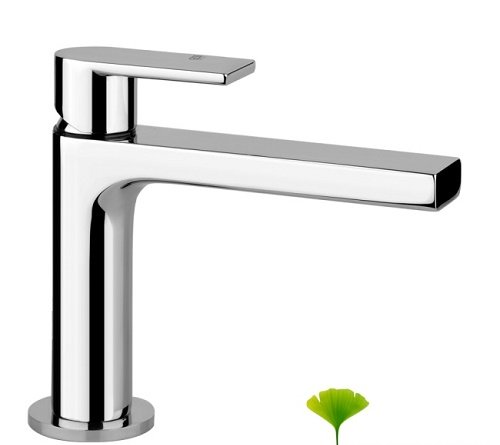 Gessi Emporio Via Manzoni ßKO miscelatore monocomando per lavabo, senza scarico, sporgenza 128 mm, 38606; colorazione: cromo