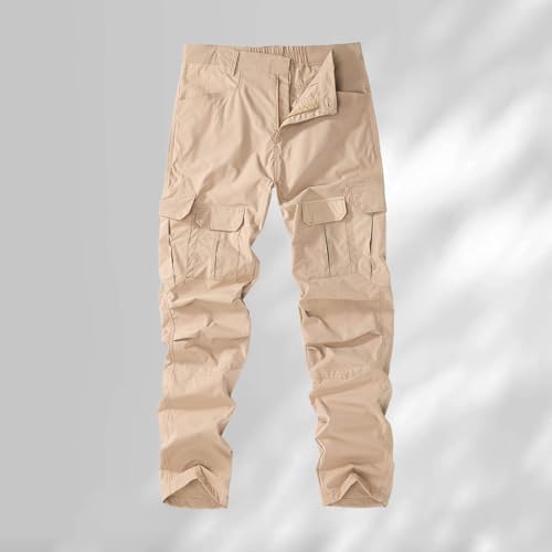 Mens Cargo Pants Quick Dry Men Lightweight for Outdoor Men's Hiking All-Season Hunting Elastic Waist Golf2