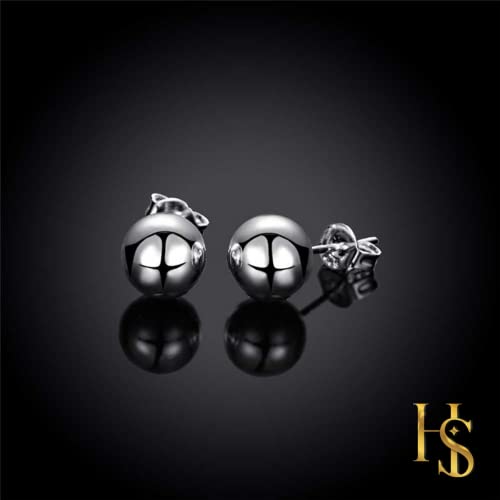 925 Silver 2mm Ball Stud Earrings