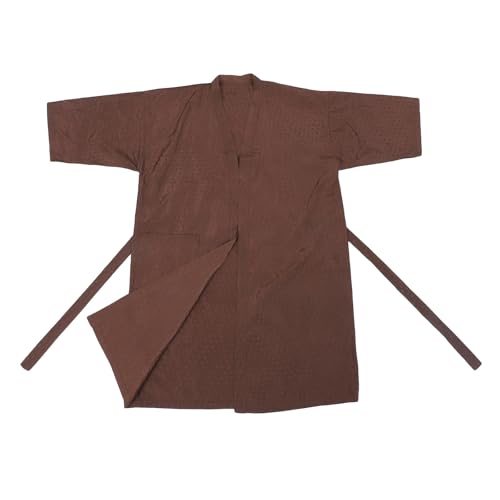 CLISPEED Capa para Cliente de Peluquería para Corte y Tinte, Delantal Protector Marrón para Salón de Belleza y Barbería miniatura 1