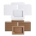 Cookie Cake Shop White Gift Boxes with Clear Window (12-Pack) Paper DIY Craft Storage | For Cookies, Goodies, Sweet Treats, T-Shirts, Gifts, Baked Goods | Hobbies, Crafter, & Other Small Favors