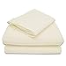 TL Care 100% Natural Jersey Cotton 3-Piece Toddler Sheet Set, Ecru, Soft Breathable, for Boys and Girls