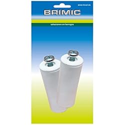 Persianas Modernas Precios MICEL - 91774 - Tope para persiana enrollable, 2 unidades, incluye tornillo de metal de métrica 6, de Plástico Blanco, 40 x 20 mm.