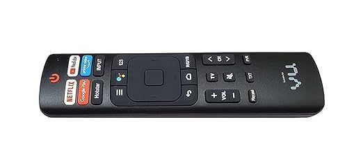 Image of BLACKSHEEP Remote Control Compatible for VU LED Smart TV 4k Without Voice Command with Netflix & P-Video hot Keys [Please Match The Image with Your Old Remote]