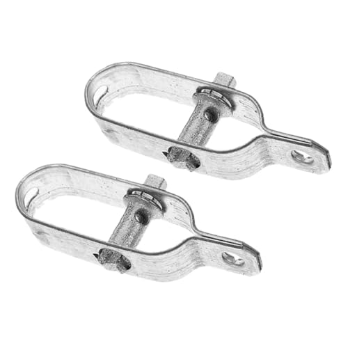 GETAJGHSD 2個 大棚用鋼製ワイヤーテンショナー 軽量簡単操作 耐久性抜群 防錆加工済み チェーンリンクフェンスや電気柵のワイヤー張りに