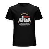 dw collectors snare Plain Design Dw Drums Collector\'s Series Glogo Drum Workshop tee Mens Cotton T-Shirt Size S